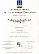 Certyfikat ISO 9001